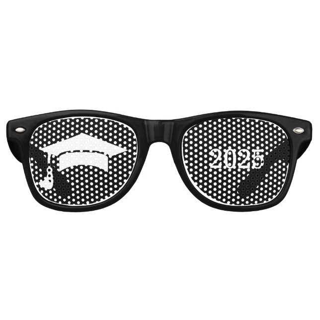 Graduation Party Shades Retro Sunglasses (Front)