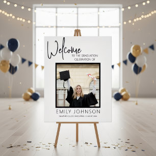 Graduation Party Welcome Sign Template
