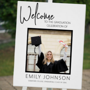 Graduation Party Welcome Sign Template