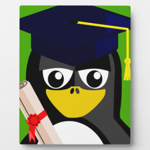 GRADUATION PENGUIN PLAQUE