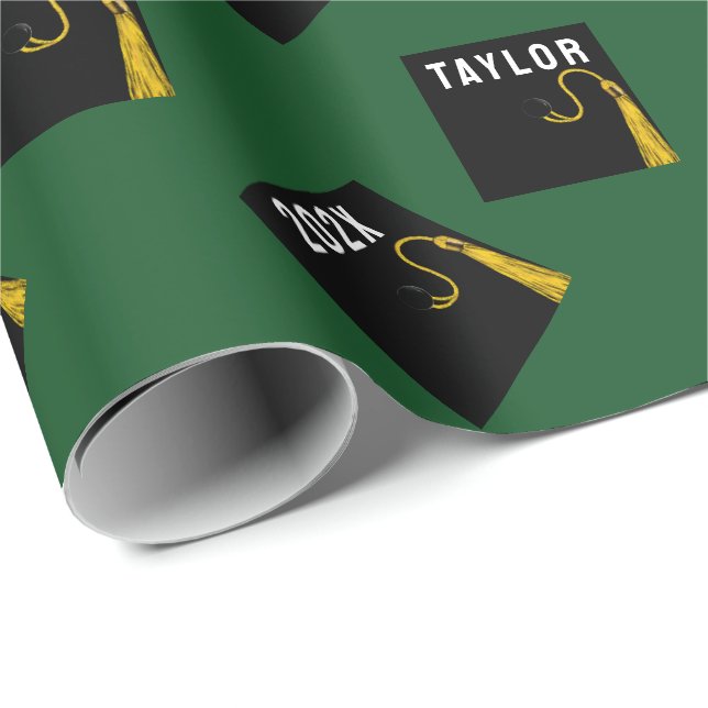 graduation personalised gift wrapping paper (Roll Corner)
