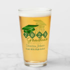 Graduation Personalised Green & Gold 20XX