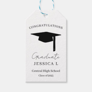 Graduation Personalized Congratulations Graduate Gift Tags