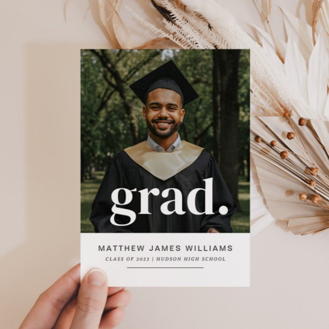 Graduation Photo Announcement (Creator Uploaded)