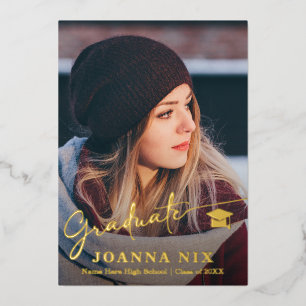 Graduation Photo Card