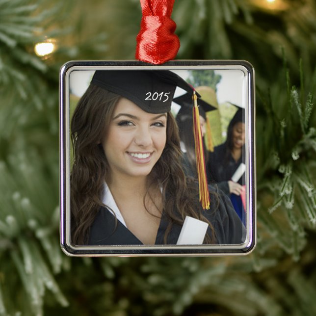 Graduation Photo Christmas Ornaments (Tree)