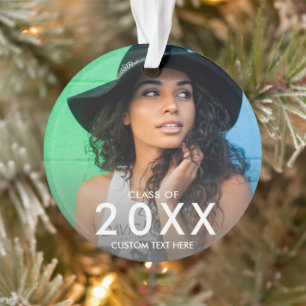 Graduation Photo Class of 2019 Memory Keepsake Ornament