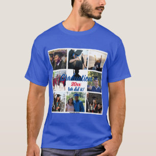 Graduation Photo Collage Personalised T-shirt