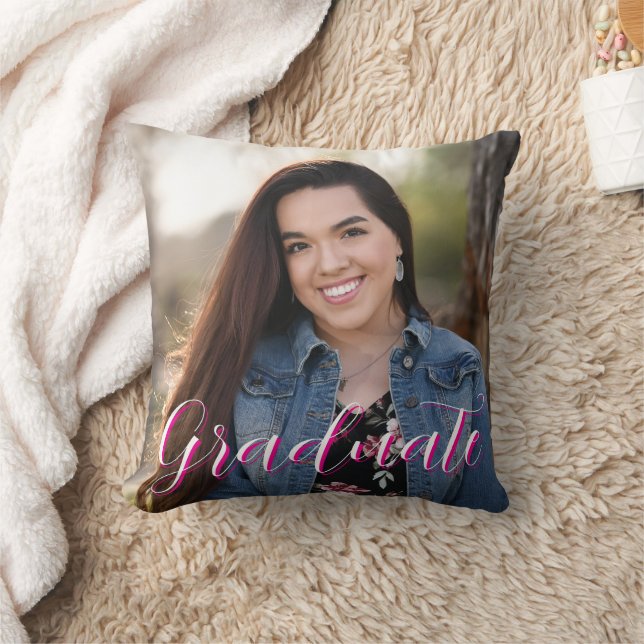 Graduation Photo  Cushion (Blanket)