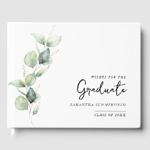 Graduation Photo Eucalyptus Grad 2026 Guest Book