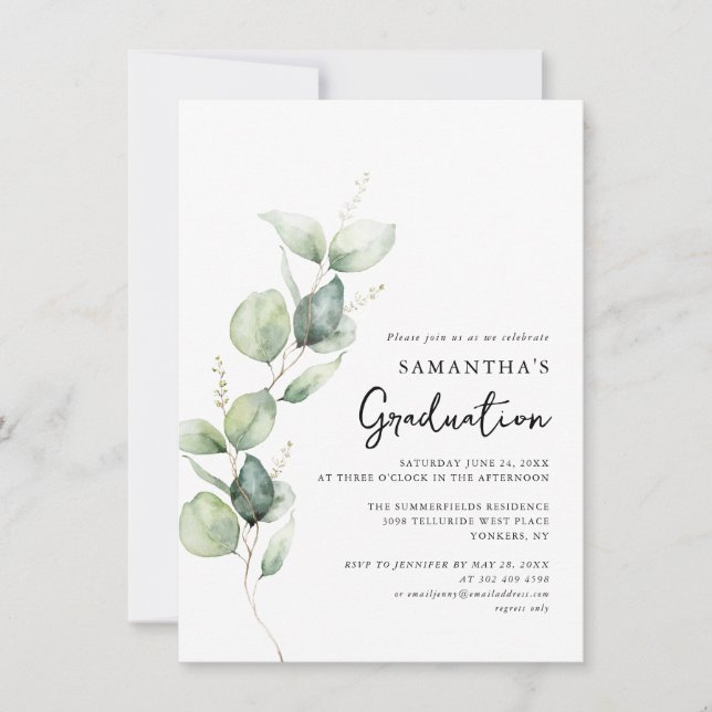 Graduation Photo Grad 2025 Party Invitation (Front)