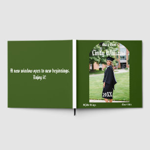 Graduation photo guest book