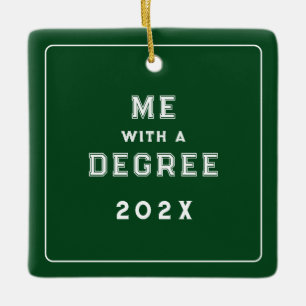 Graduation Photo Keepsake Ceramic Ornament