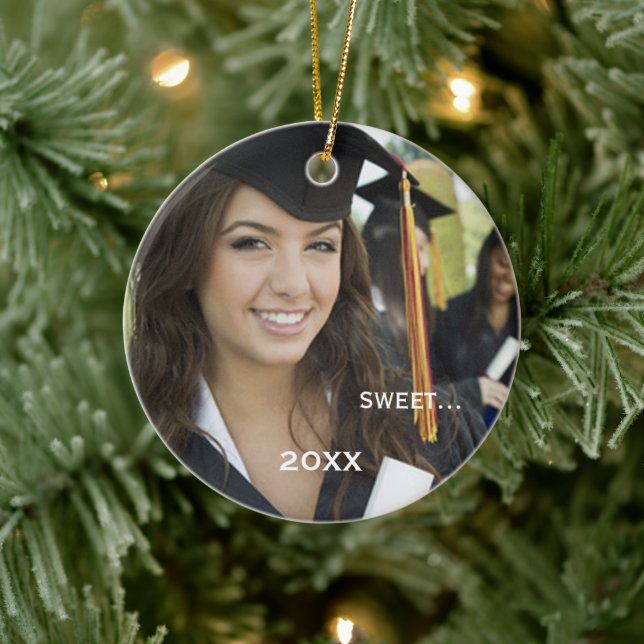Graduation Photo Keepsake Ornaments (Tree)