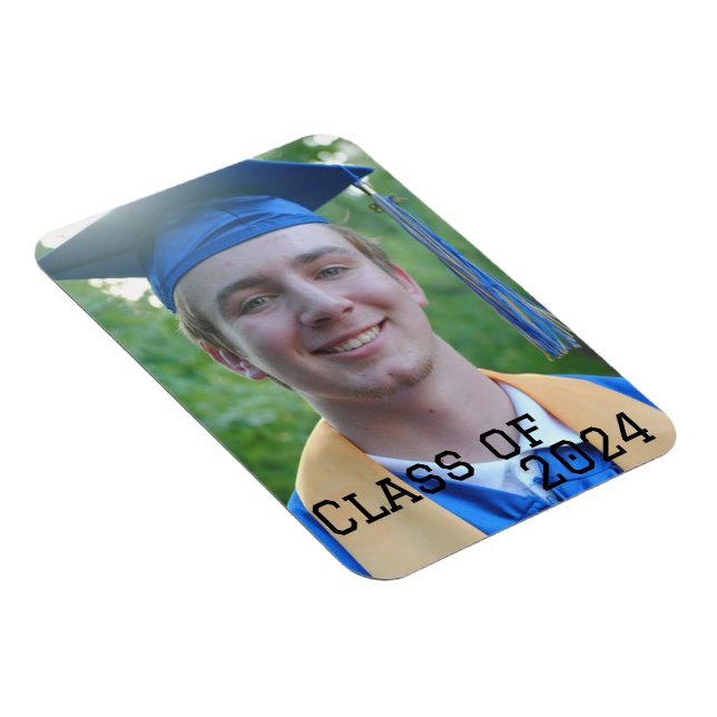 Graduation Photo Magnet (Right Side)