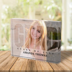 Graduation Photo Modern Typography