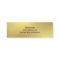Graduation Photo Name Card Faux Gold Foil
