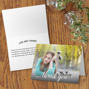 Graduation Photo Note Card