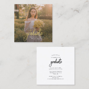 Graduation Photo Open House 2026 Grad Party Card