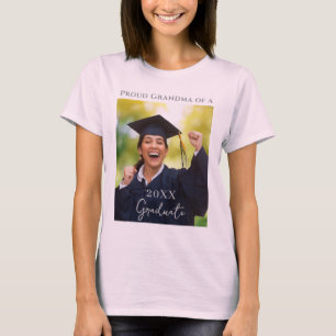 Graduation Photo Proud Grandma T-Shirt
