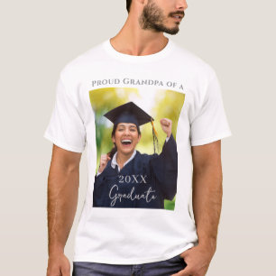 Graduation Photo Proud Grandpa T-Shirt