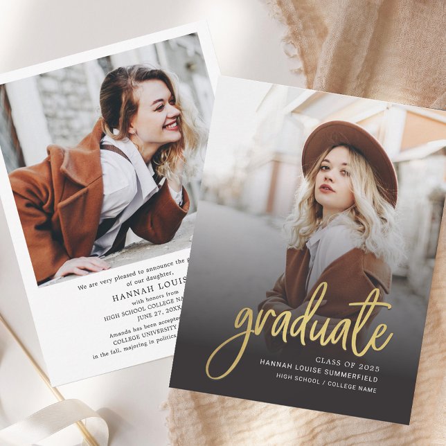 Graduation Photo Script Grad 2025 Announcement (Graduation Photo Script Grad 2025 Announcement)