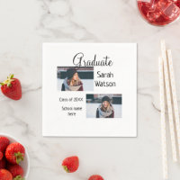 graduation photo simple classic add class year sch