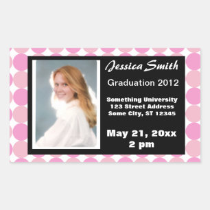 Graduation Photo Sticker