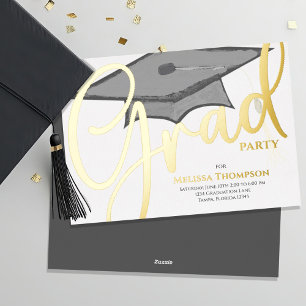 Graduation Photo Template Classic Script