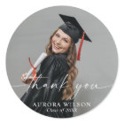 Graduation Photo Thank You Favour