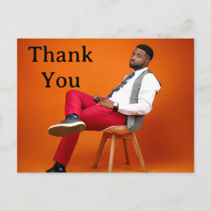 Graduation Photo Thank You Postcard