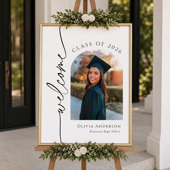 Graduation Photo Welcome Sign  (Creator Uploaded)