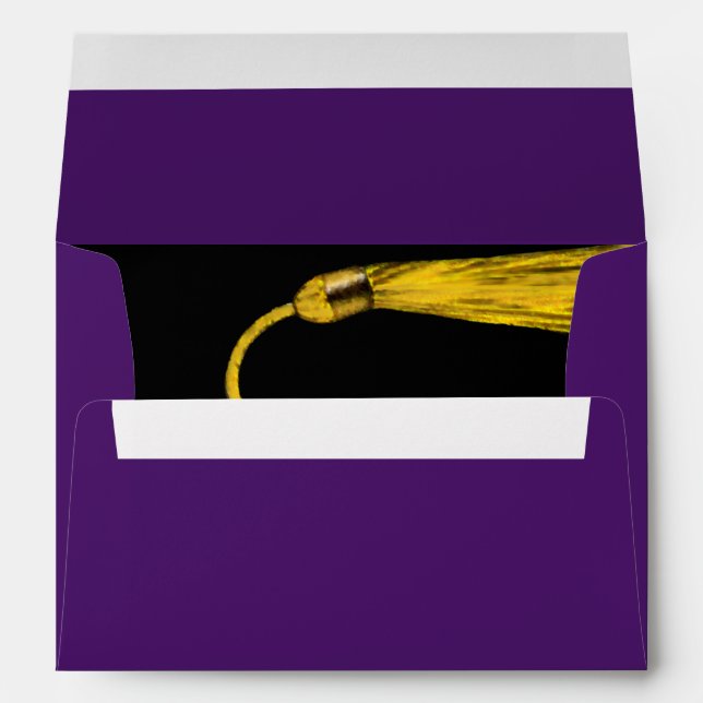 Graduation Purple Envelope (Back (Bottom))