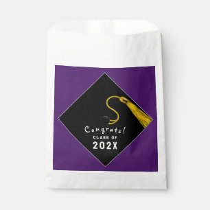 Graduation Purple Party Favour Bag