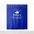 Graduation Royal Blue Class Year Photo Backdrop