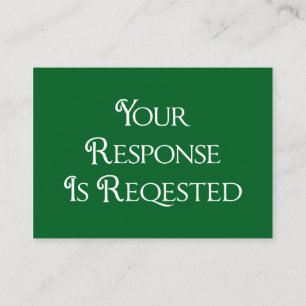 Graduation RSVP QR Code Response Card