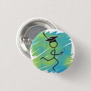 Graduation Runner © 3 Cm Round Badge