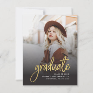 Graduation Script 2026 Photo Announcement