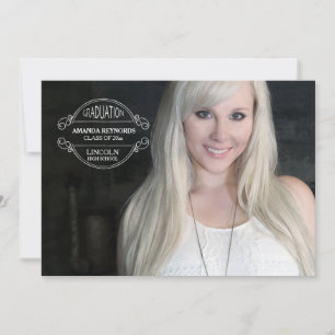 Graduation Seal Photo Graduation Announcement