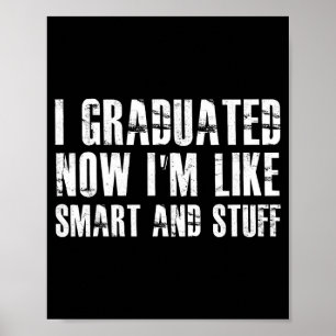Graduation senior 2024 funny college high school G Poster