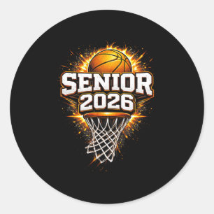 Graduation Senior 2026 Grad Student Classic Round Sticker