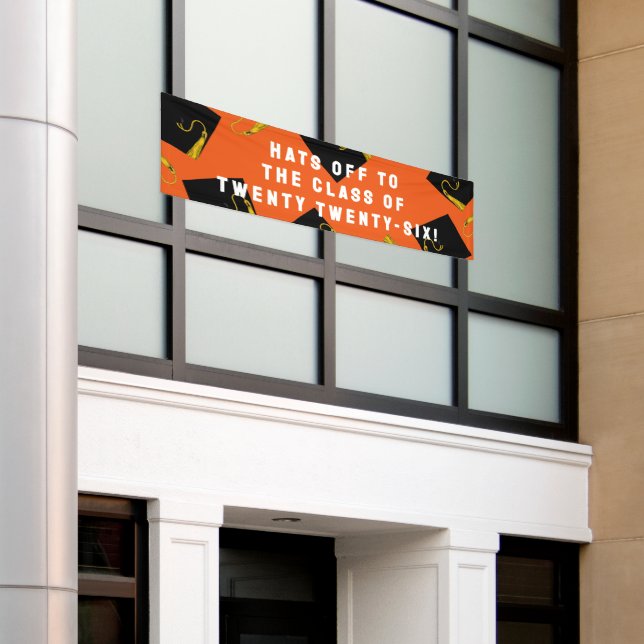 Graduation Senior Class 2026 Banner (Outside Building)