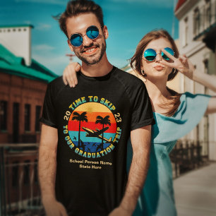 Graduation Senior Class Trip 2023 Personalise T-Shirt