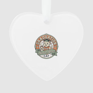 Graduation Senior Year Cat Graduation Senior Year Ornament
