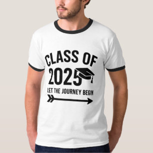 Graduation Shirt Class of 2025 – Let the Journey