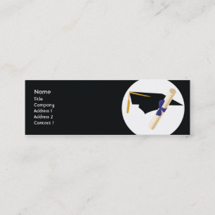 Graduation - Skinny Calling Card