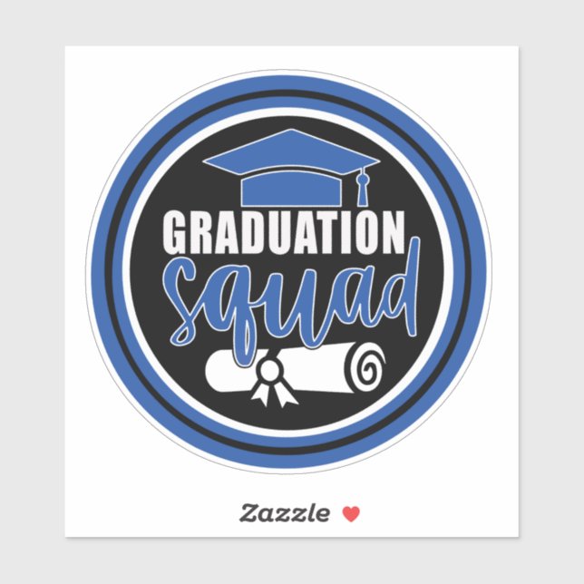 Graduation Squad 2023 Sticker (Sheet)