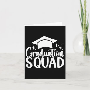 Graduation Squad Cl Of 2025 Graduation  Card