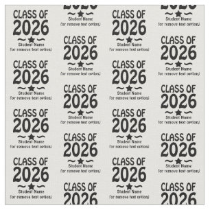 Graduation Star Class of 2026 Grad Fabric