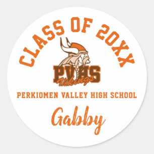 Graduation Stickers Perkiomen Valley High School